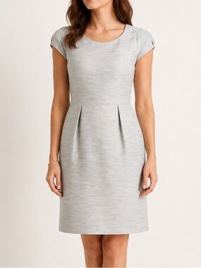 maggy london ceena jersey dress MIDI DRESS WITH SLIT AND V-NKLINE – Maggy London